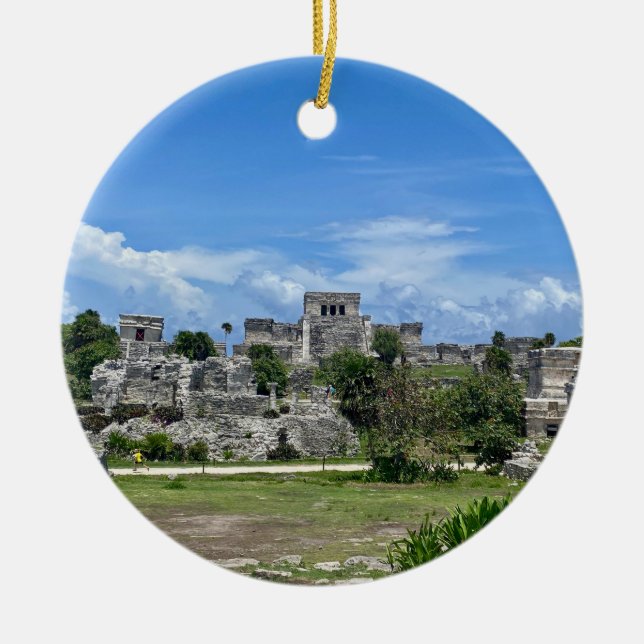 X.ITINERARIEN: Zama Keramik Ornament (Vorne)