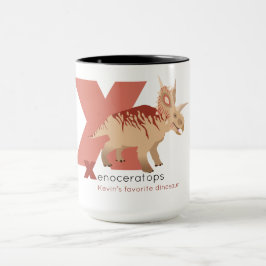 X like Xenoceratops Mug Tasse