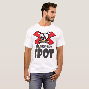 X markiert das Spot Light Shirts