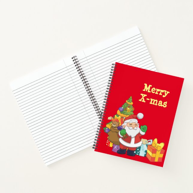 X-mas Notizbuch (Innenseite)