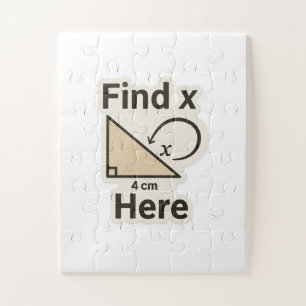 X Math Joke Sticker finden - Funny Geometry Puff Puzzle