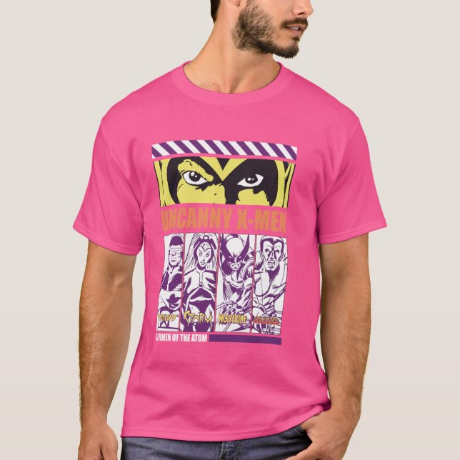 X-Men Uncanny X-Men-Kinder des Atom VI T-Shirt (Vorderseite)