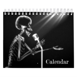 X-Ray Art Calendar 1 - Schwarzweiß Kalender