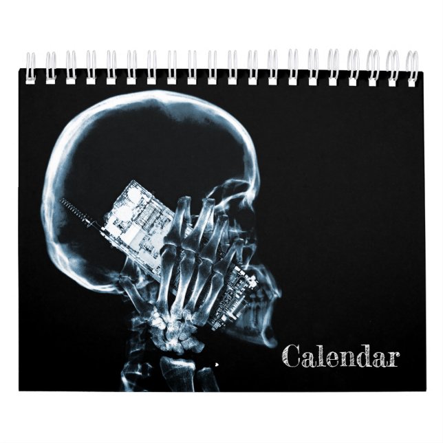 X-Ray Art Calendar 2 - Blau Kalender (Titelbild)