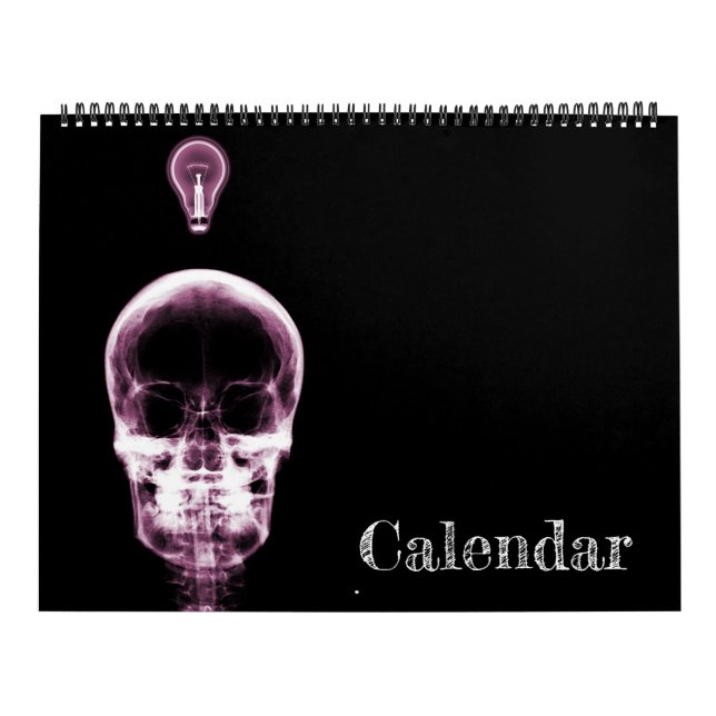 X-Ray Art Calendar 3 - Rosa Kalender (Titelbild)