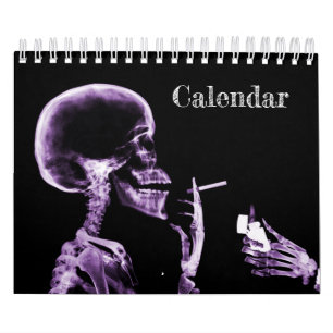 X-Ray Art Calendar 4 - Lila Kalender
