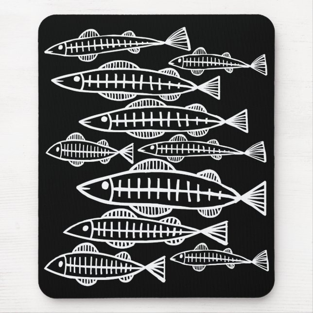X-Ray Fisch Mousepad (Vorne)