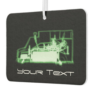 X-Ray See-Through Toy Truck Air Freshener Autolufterfrischer