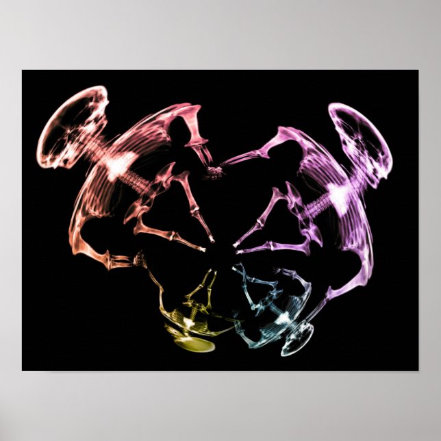 X-Ray Skeleton Familie 3 Poster (Vorne)