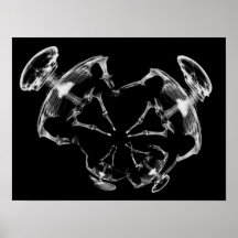 X-Ray Skeleton Family B&W