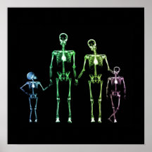 X-Ray Skeleton Family - Multicolor 5