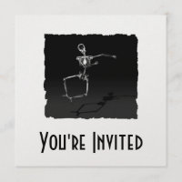 X-RAY SKELETON JOY LEAP B&W