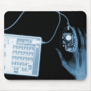 X-Ray Skeleton Tastatur- und Maus-Maus-Pad Mousepad