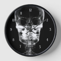 X-Ray Skull - B&W