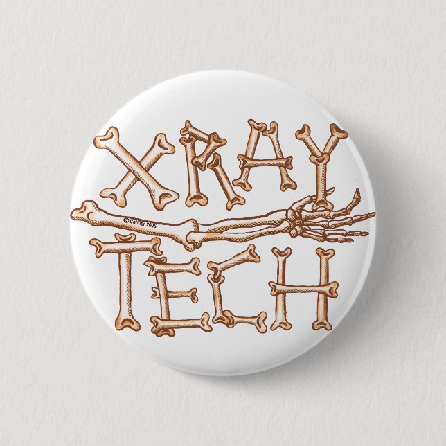 X-Ray Tech Button (Vorderseite)