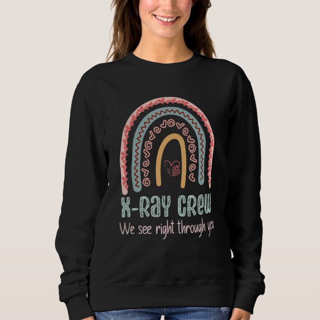 X Ray Tech Radiology Team Krass Tech Week Radiatio Sweatshirt (Vorderseite)