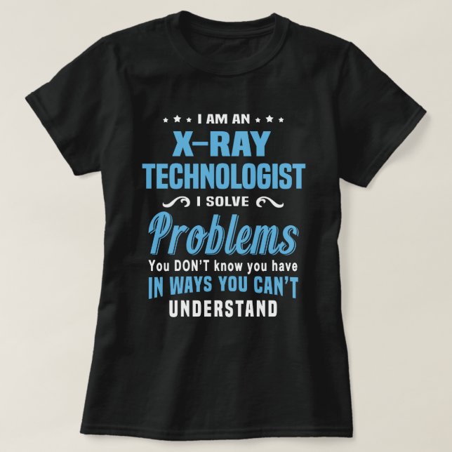 X-Ray Technologe T-Shirt (Design vorne)