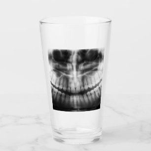 X-Ray Teeth Mouth Smile Schwarz-Weiß Glas
