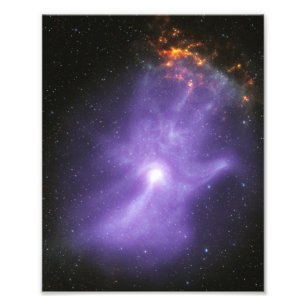 X-Ray Teleskope galant kosmische Hand Fotodruck