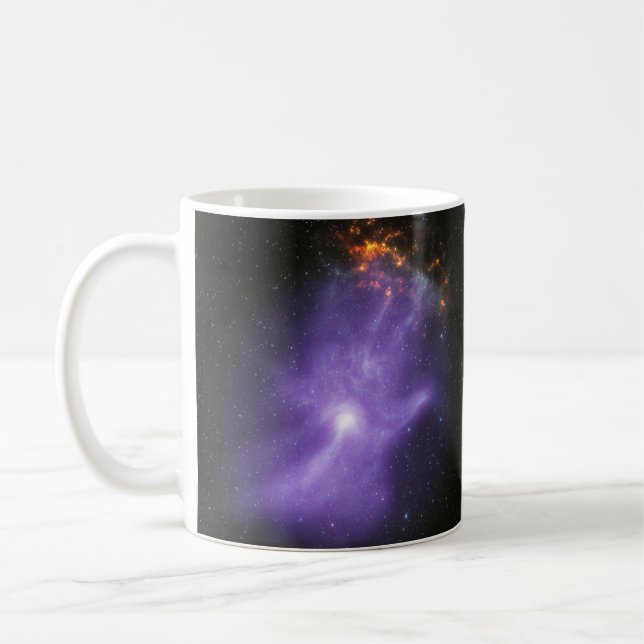 X-Ray Teleskope galant kosmische Hand Kaffeetasse (Links)