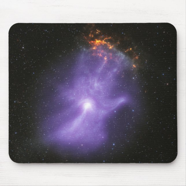 X-Ray Teleskope galant kosmische Hand Mousepad (Vorne)