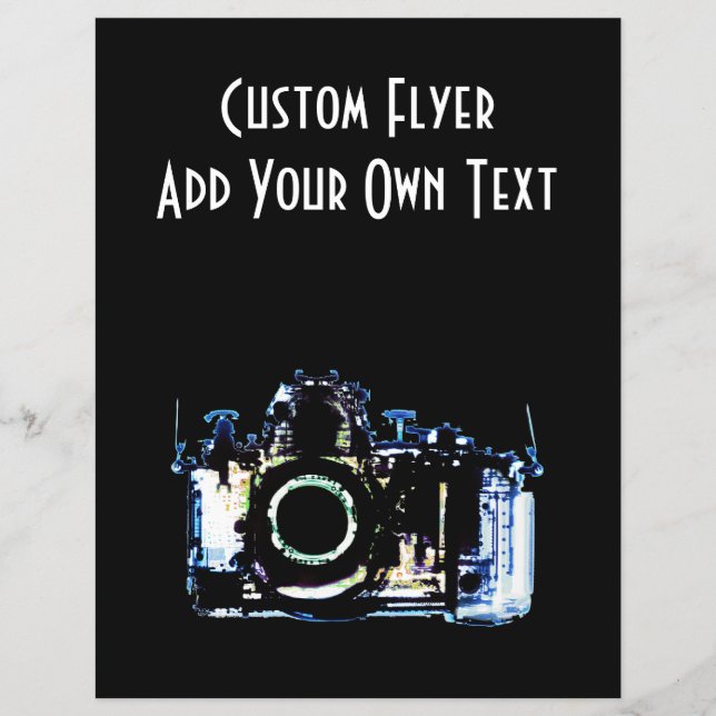 X-RAY VISION KAMERA - ORIGINAL BLUE FLYER (Vorne)