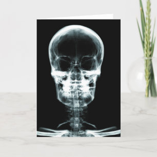 X-RAY VISION SKELETON SKULL - ORIGINAL KARTE