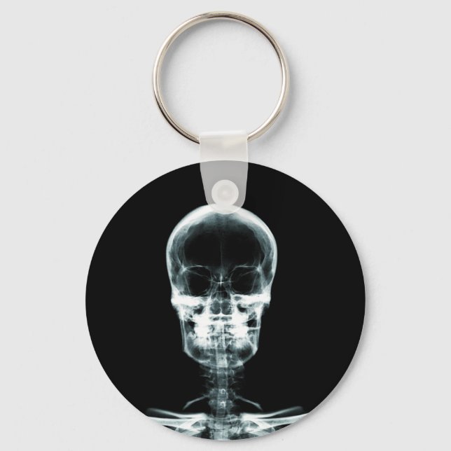 X-RAY VISION SKELETON SKULL - ORIGINAL SCHLÜSSELANHÄNGER (Vorderseite)
