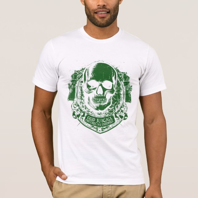 X-Ray Vision Skelett T-Shirt (Vorderseite)