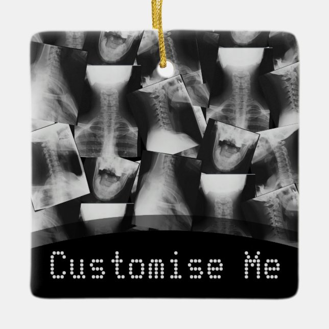 X-Rayed Original Keramikornament (Vorderseite)