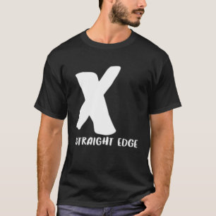 X Straight Edge Hardcore Punk Rock Bleibe Straight T-Shirt