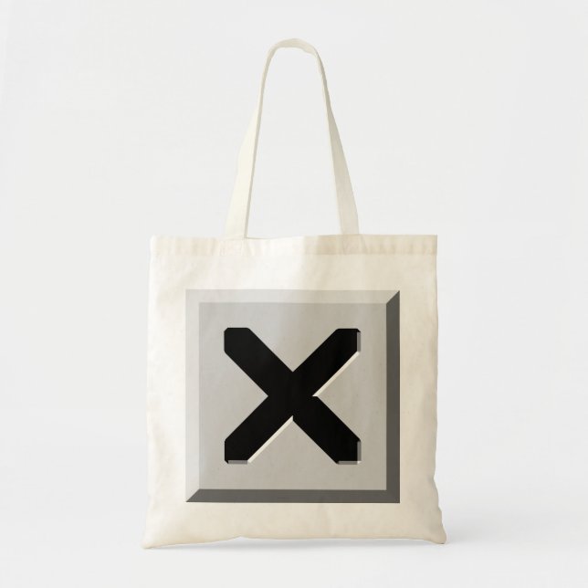 X Symbol Tragetasche (Vorne)