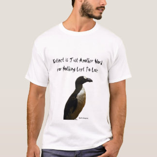 X-tinction! Großer Auk T-Shirt