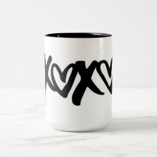 X UND O "I LIEBE YOU" TASSE FÜR IHN ODER SIE