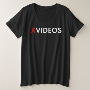 X-Videos T Shirt Schwarz