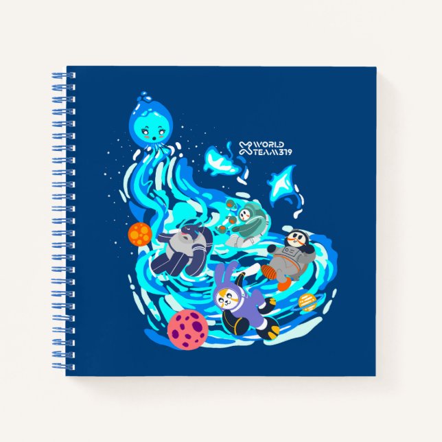 X World Team 319-20250305 Notebook Notizbuch (Vorderseite)