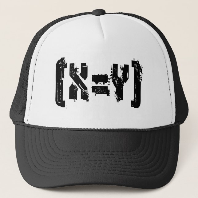 X=Y_BlockLogo Truckerkappe (Vorderseite)