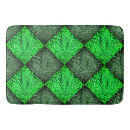 Xadrez verde falsa grama ou folhas de coqueiro. badematte