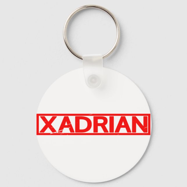 Xadrianische Briefmarke Schlüsselanhänger (Vorderseite)