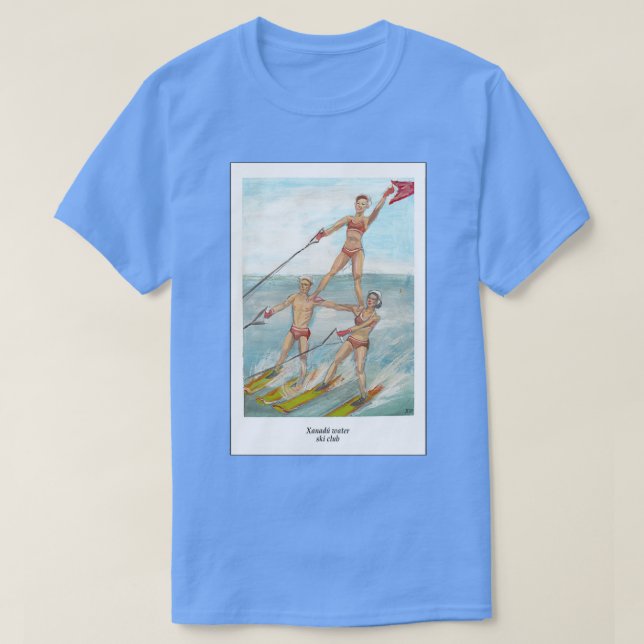 Xanad Water Ski Club T-Shirt (Design vorne)