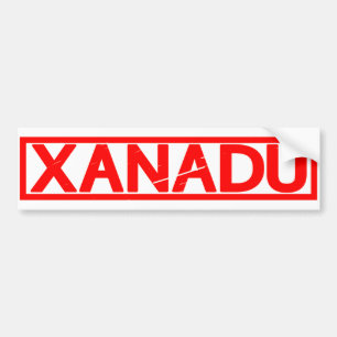 Xanadu Briefmarke Autoaufkleber