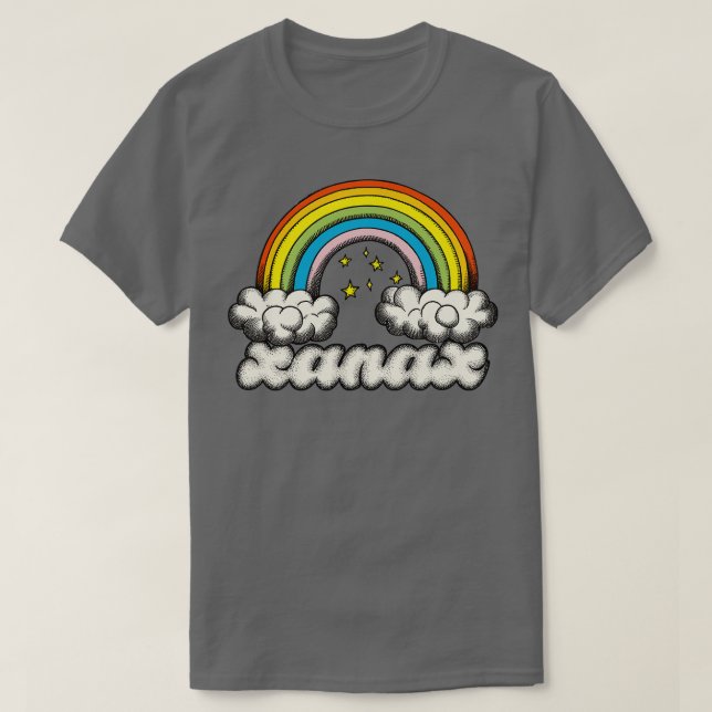Xanax Rainbow T-Shirt (Design vorne)