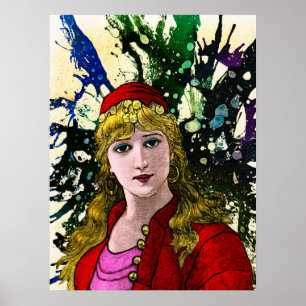 Xanthyra durch Michael Moffa Poster