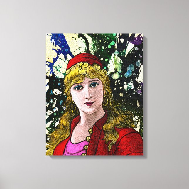 Xanthyra von Michael Moffa Leinwanddruck (Vorderseite)