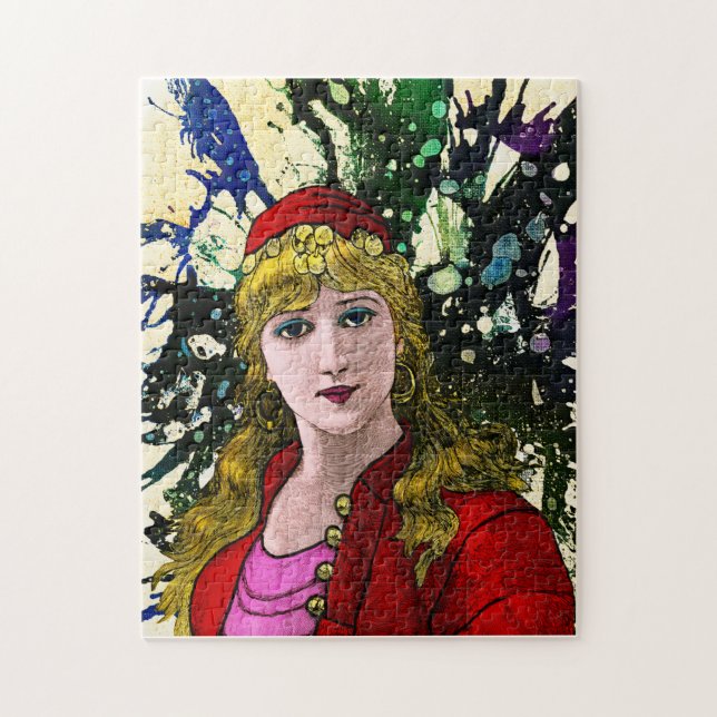 Xanthyra von Michael Moffa Puzzle (Vertikal)