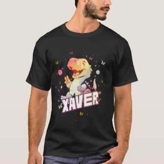 XAVER - Niedlicher Name des Jungen mit niedlichem  T-Shirt