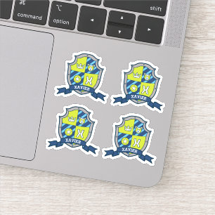 Xavier Initialbuchstabe X individuelle Name tragen Aufkleber