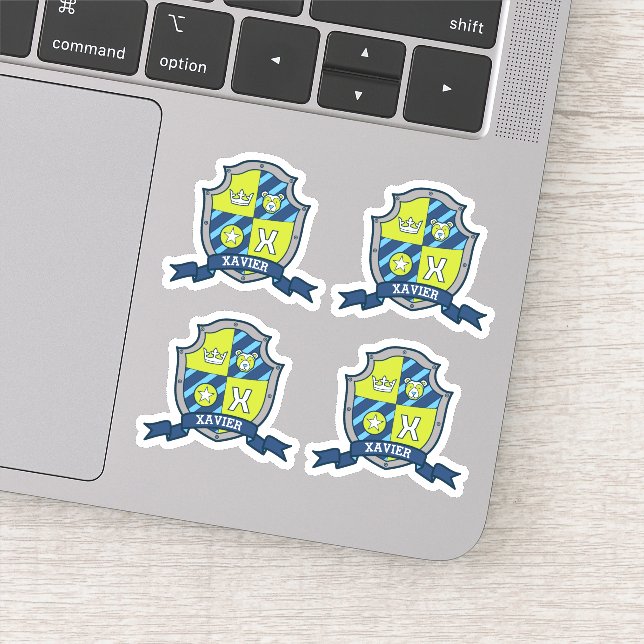 Xavier Initialbuchstabe X individuelle Name tragen Aufkleber (Detail)