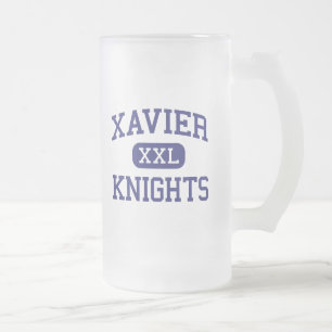 Xavier - Ritter - Highschool - New York New York Mattglas Bierglas