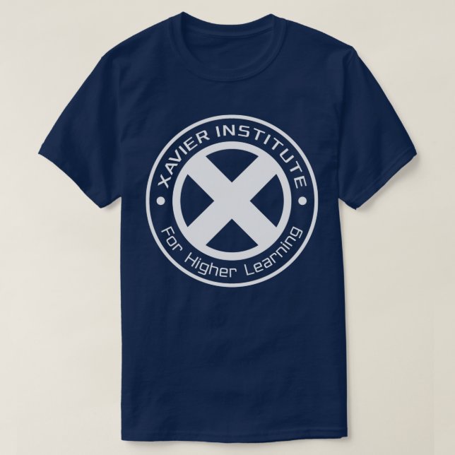 Xavier School Modern Light Print T-Shirt (Design vorne)
